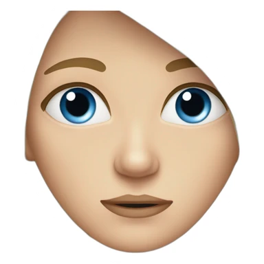 Mother worried blue-eyes middled-aged White techy sticker