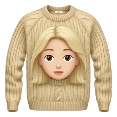 beije sweater sticker
