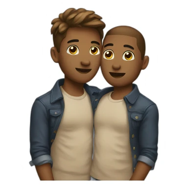 Gay love sticker