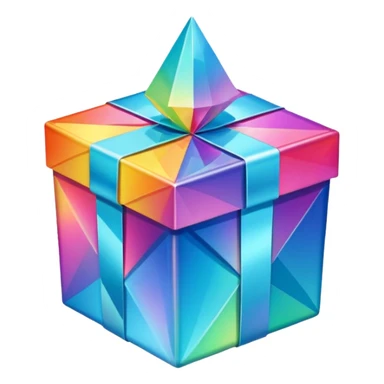 Prism Gift Box sticker