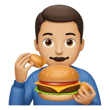 oiendo amburgesa sticker