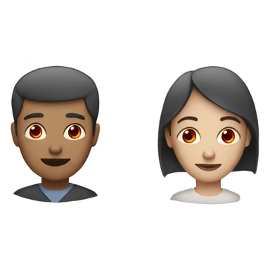 Two high people with red eyes sticker