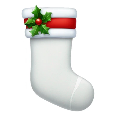 Christmas stocking sticker