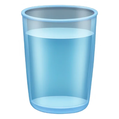 vaso con agua sticker