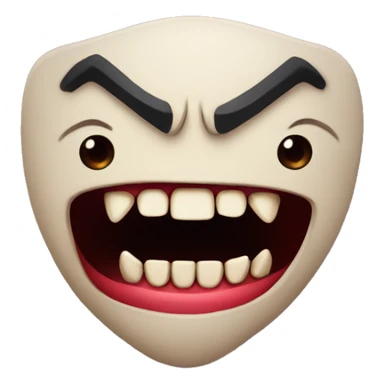 Vampire Fangs sticker