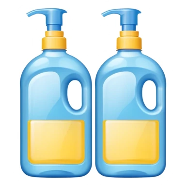 2 Bottles for Cleaning sticker