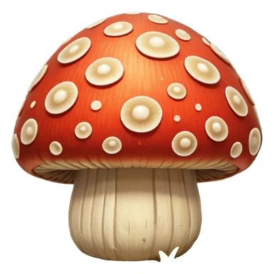 mushroom shell shield object icon, fantasy shield made from a thick mushroom cap, textured mushroom surface, natural curved shape, small glowing spores, cute forest vibe, 3D cartoon, mobile game icon style, centered, clean background, soft shadow, no text, no watermark
 
 sticker