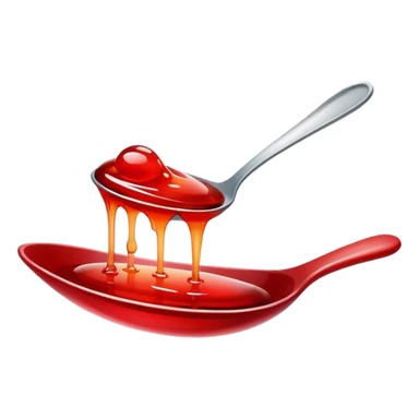 a spoonful of jelly sticker