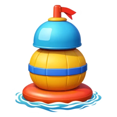 colorful buoy sticker