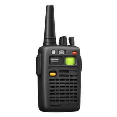 old school walkie talkie sticker