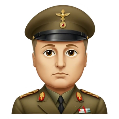 Benito Mussolini sticker
