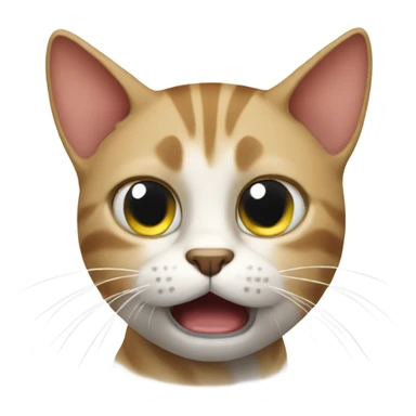 Annoying cat sticker