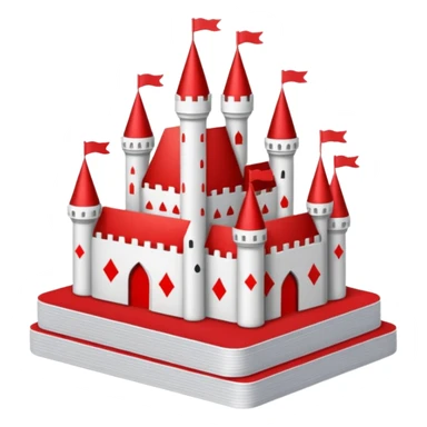 card castle sticker