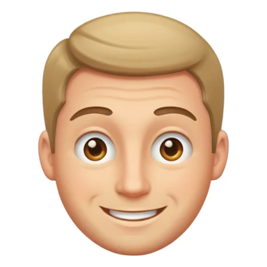 A guy totally head over heels in love  sticker