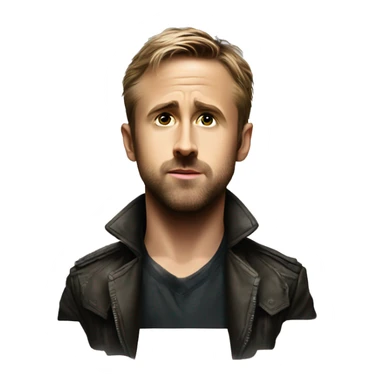 ryan gosling in blade runner sticker