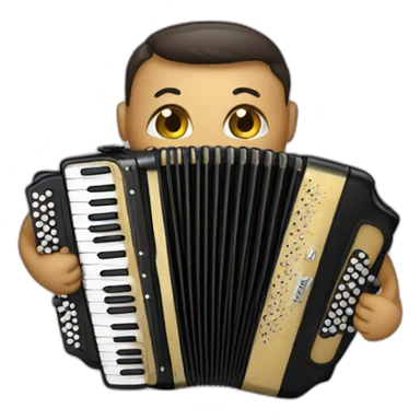 accordion sticker