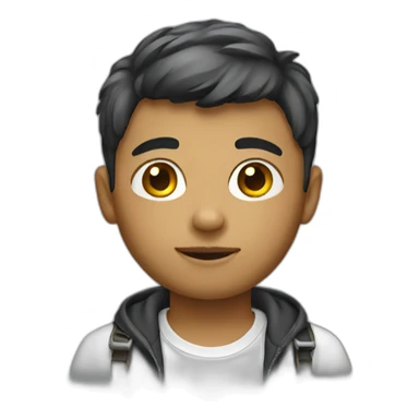 boy designer sticker