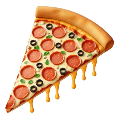 junk food pizza slice sticker