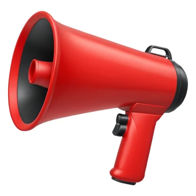 megaphone sticker