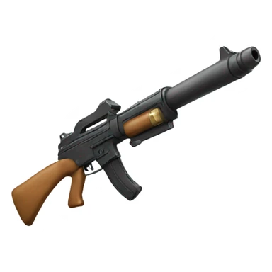 Cat with gun sticker