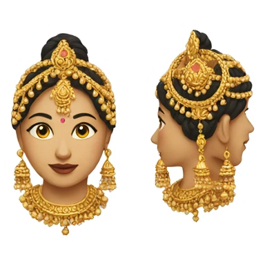 jhumkas sticker
