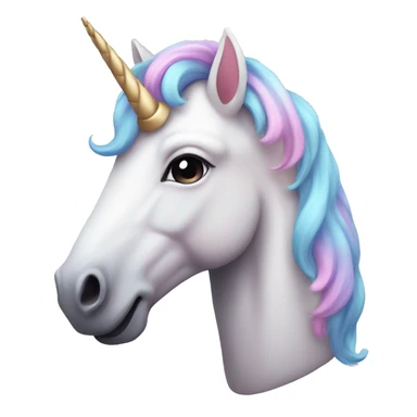 Pastel unicorn  sticker