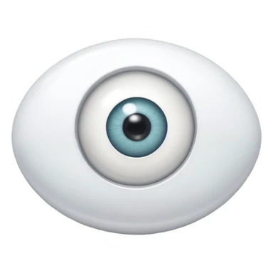 Pill with and eyeball inside  sticker