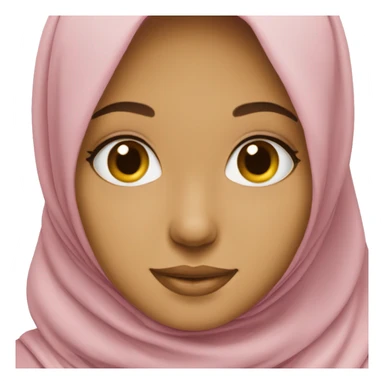 Cute hijabi girl  sticker