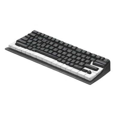 keyboard from a side sticker