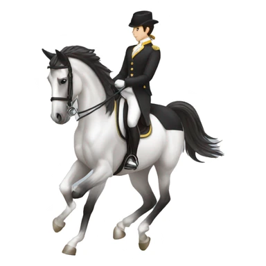 Dressage sticker