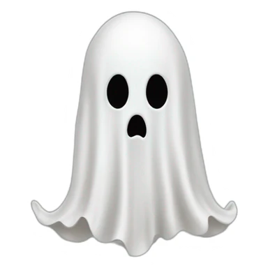 halloween ghost white sticker