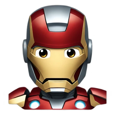 iron man super man sticker