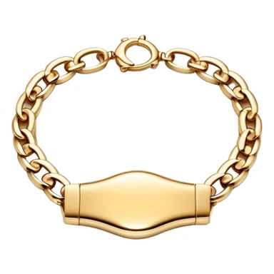 Bracelet – Champagne Gold, width and height of image must be equal in size sticker