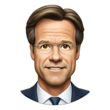 Mark Rutte sticker