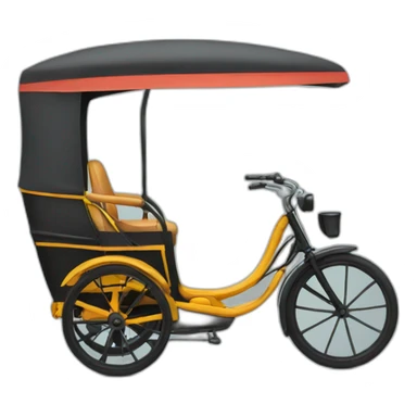 Rikshaw sticker