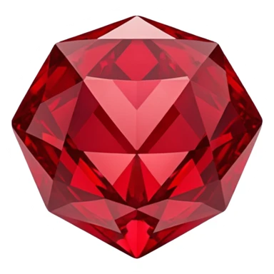 Red diamond carved on its front "RED" sticker
