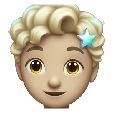 Iridescent twinkle sticker