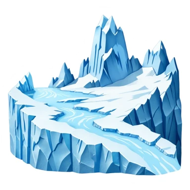 glacier perrito Moreno sticker