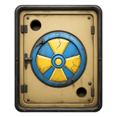 fallout shelter sticker