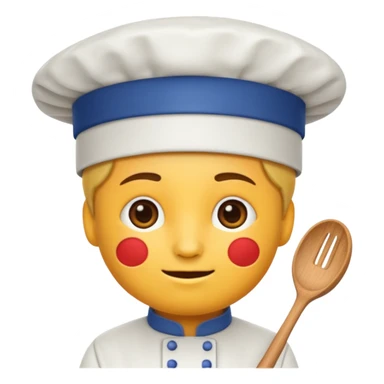 Chefs hat emoji sticker