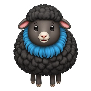 black sheep dancing sticker