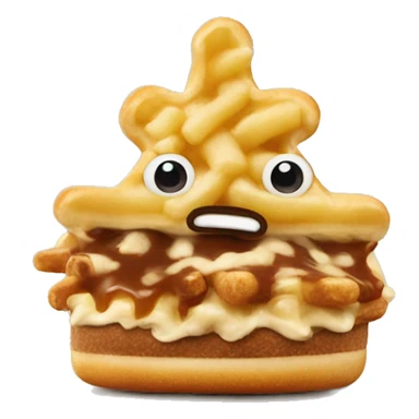 tim hortons poutine sticker