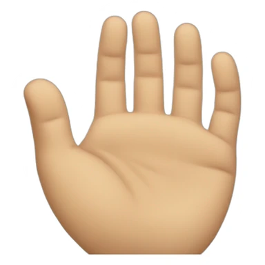 10 fingers hand sticker