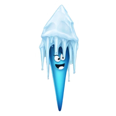 frozen keir starmer icicles sticker