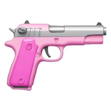Pink pistol sticker