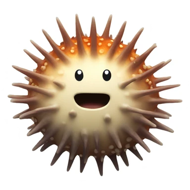 sea urchin sticker