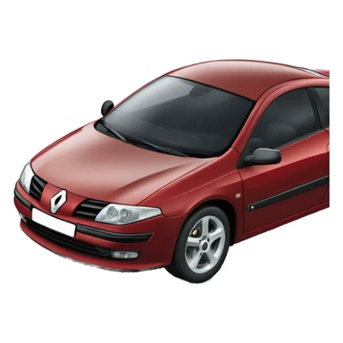 One Renault Laguna Coupe V6 sticker