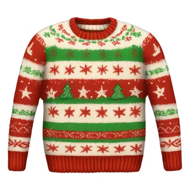 christmas jumper sticker