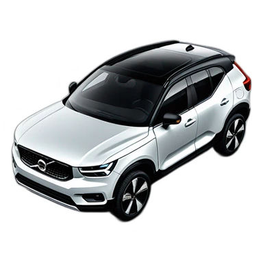 volvo xc40 recharge sticker