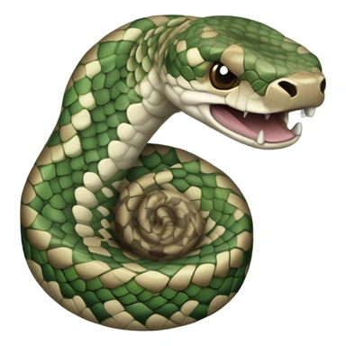 Rattle snake  sticker